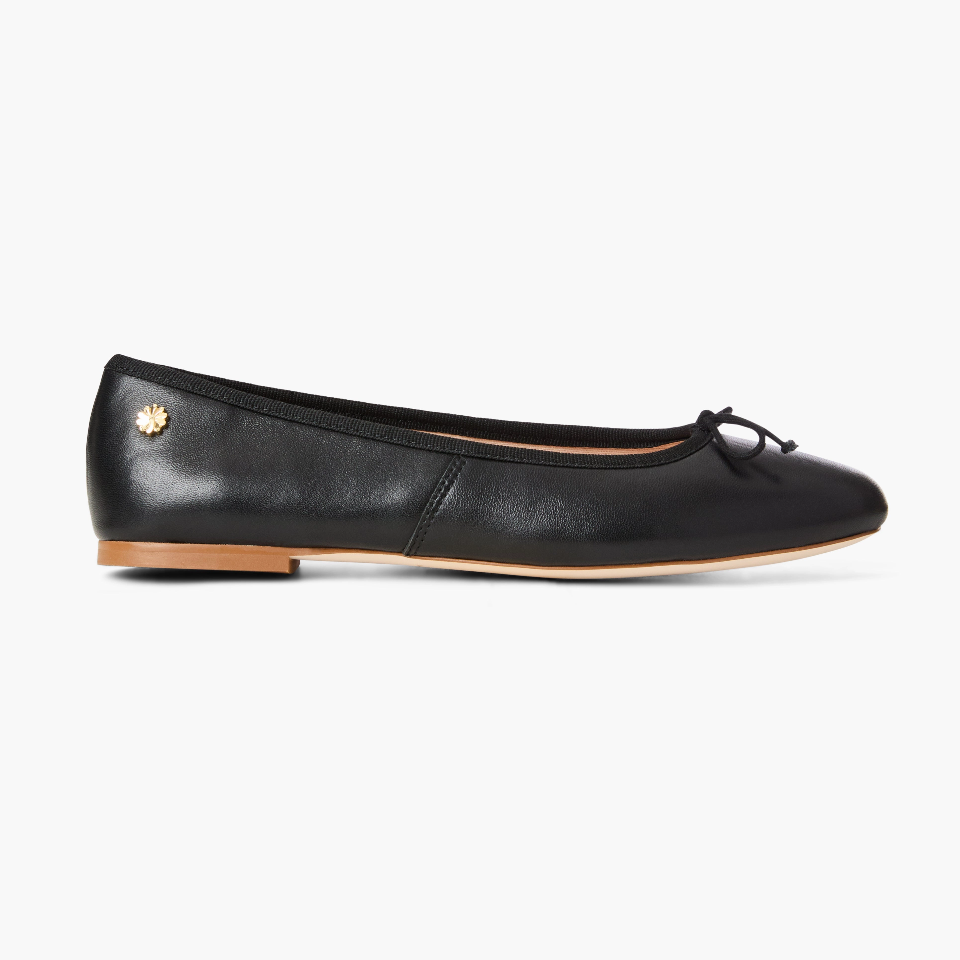 Chic Fit Bettie Leather Ballet Flat