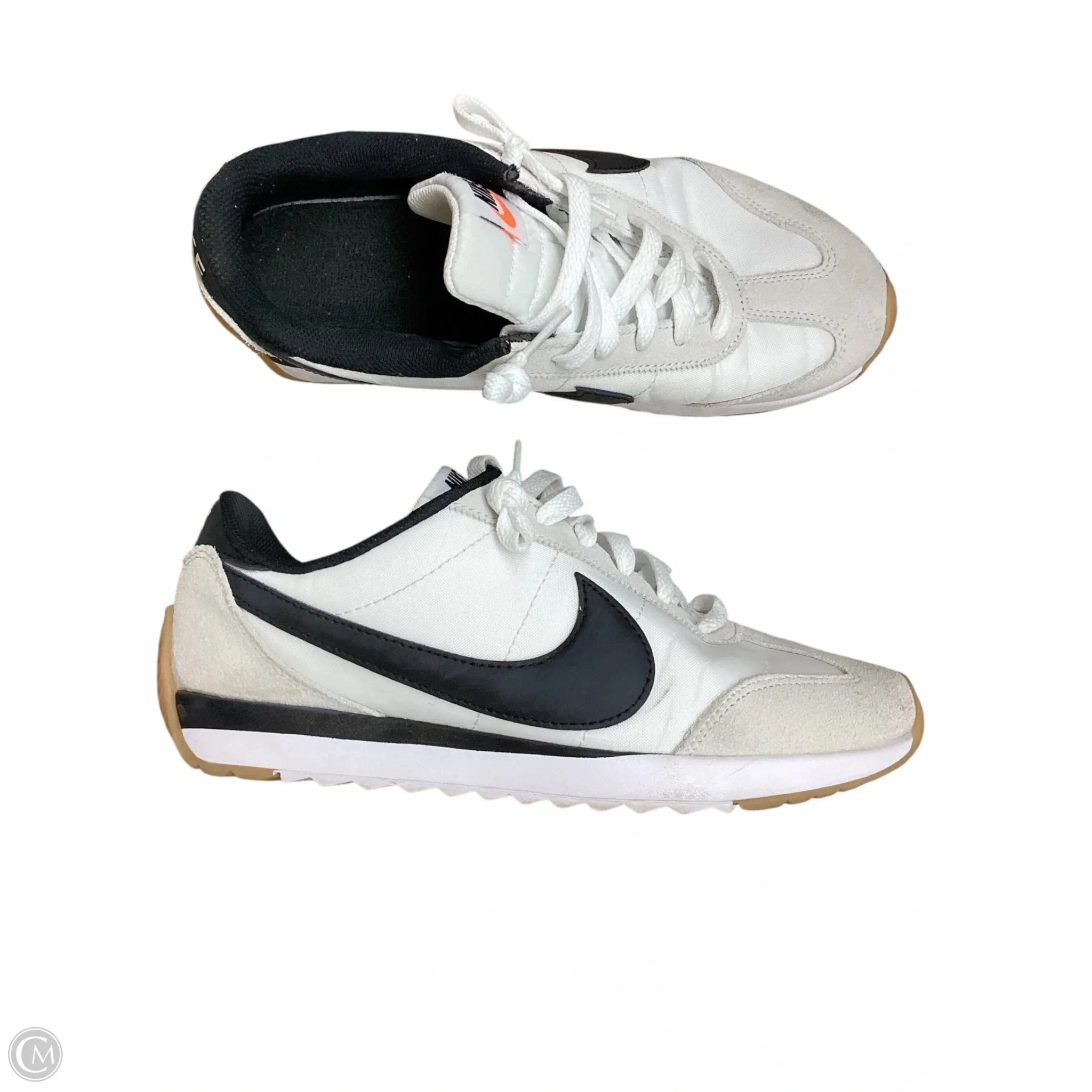 Shoes Sneakers By Nike In Black & White, Size: 7.5 Stretchable Collar