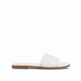 Everyday Footwear BRECKLEY SLIDE SANDALS IN MESH