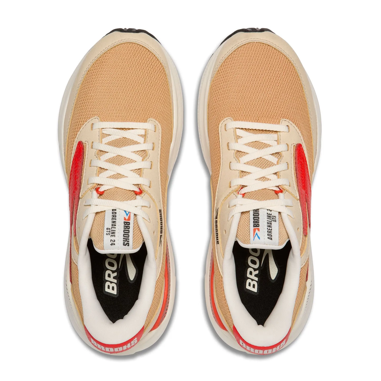 Brooks Adrenaline GTS 24 Running Shoe (Women) - Taffy/Cherry Tomato/Black