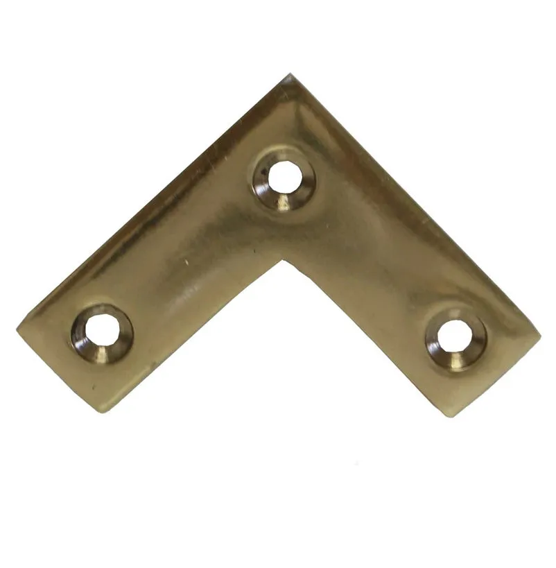 Brooks Solid Brass Decorative Corner