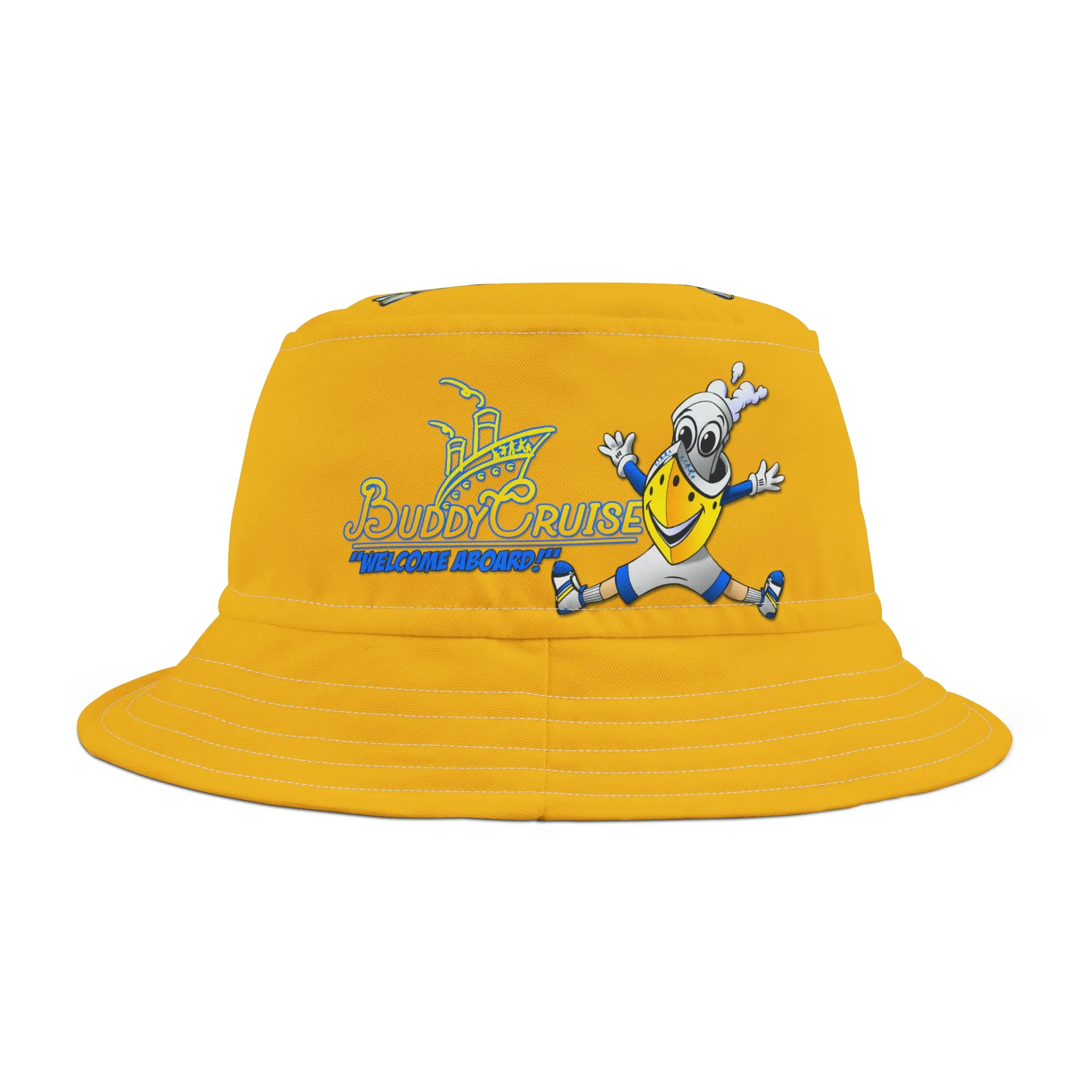 BUDDY CRUISE Bucket Hat Yellow