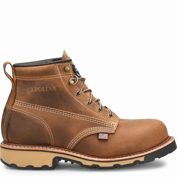 Cushioned Step Work Commute Stylish Appeal CA7829 CAROLINA SAFETY TOE 6 INCH