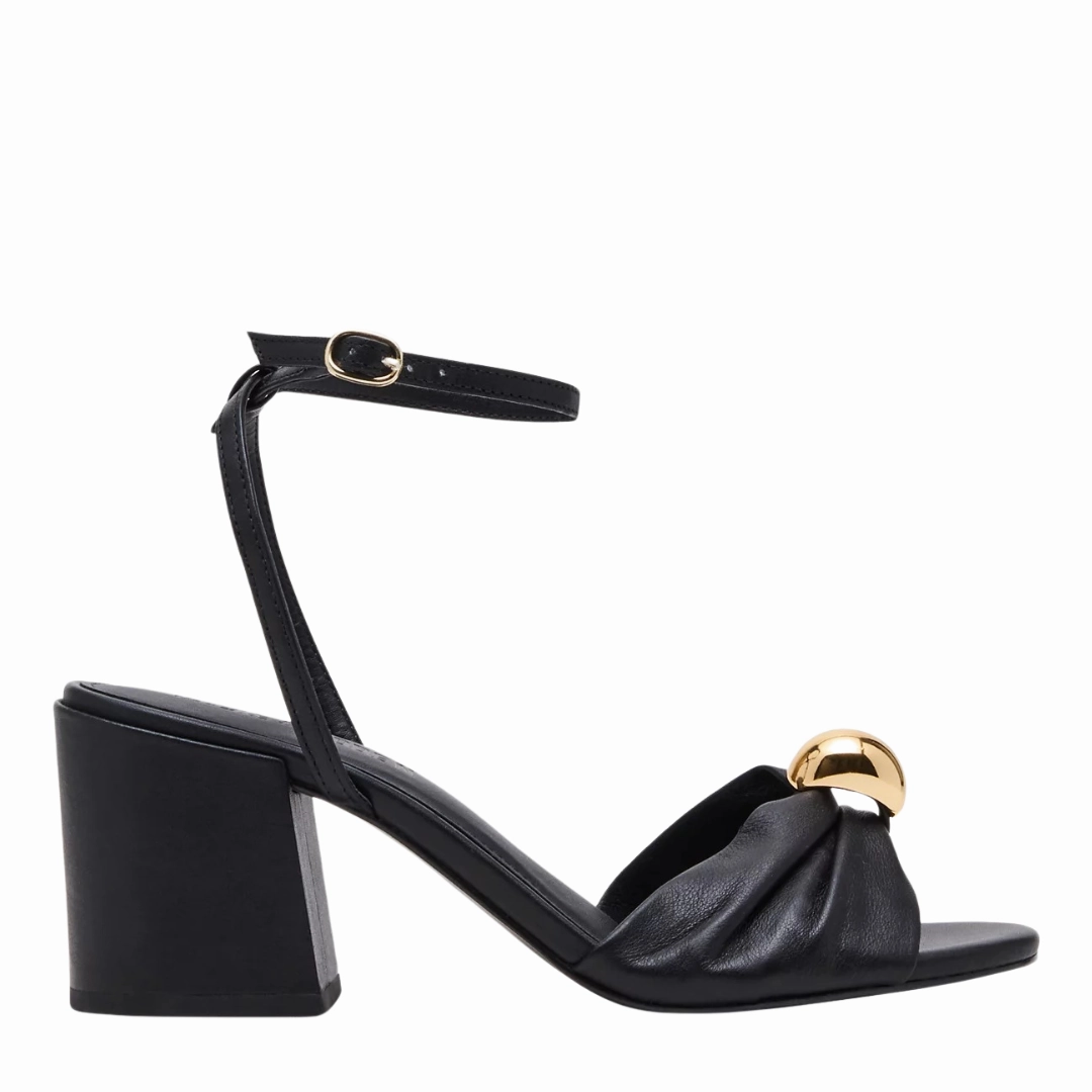 Caden in Black Durable Stitching Flexible Support