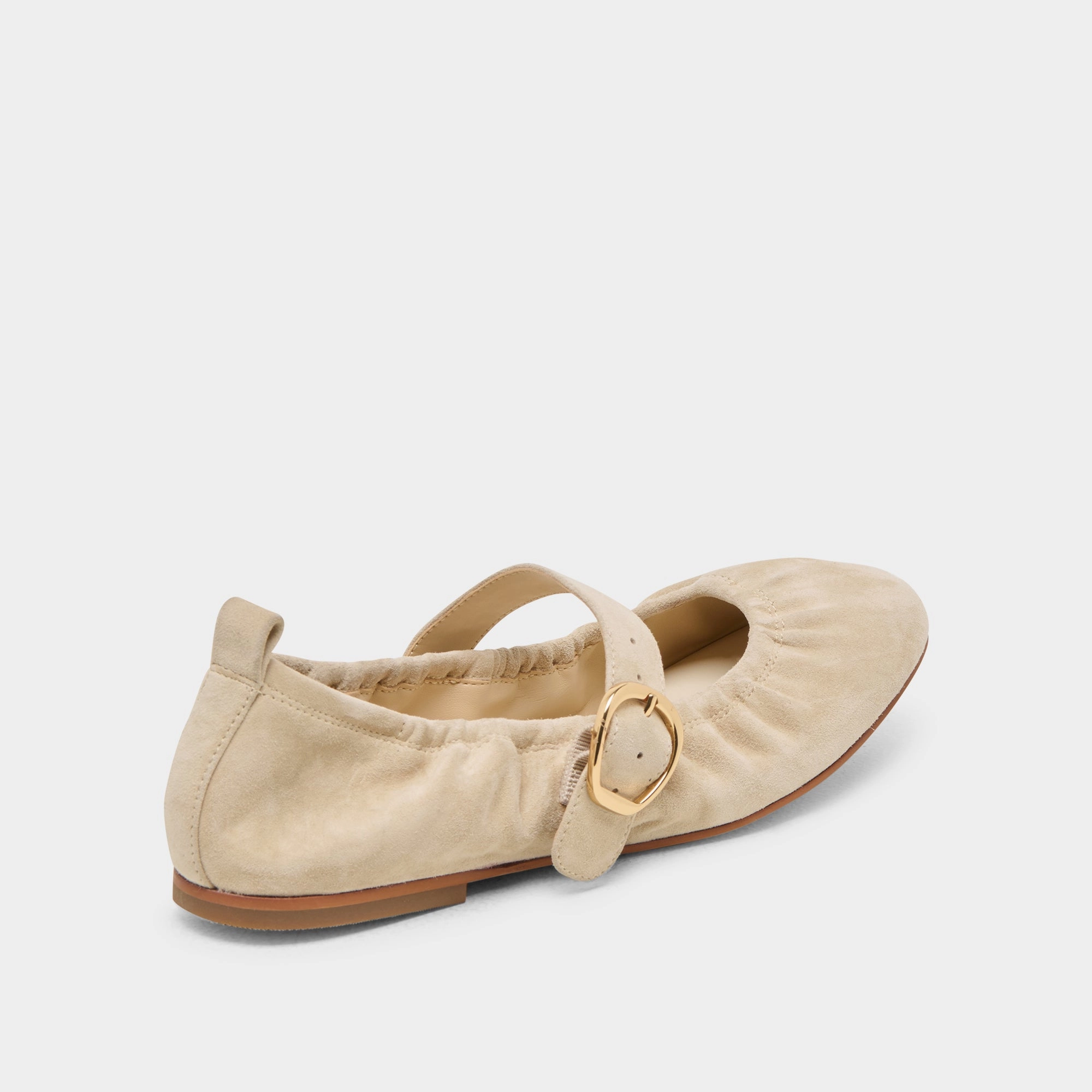 Comfortable Step CAELY BALLET FLATS SESAME SUEDE