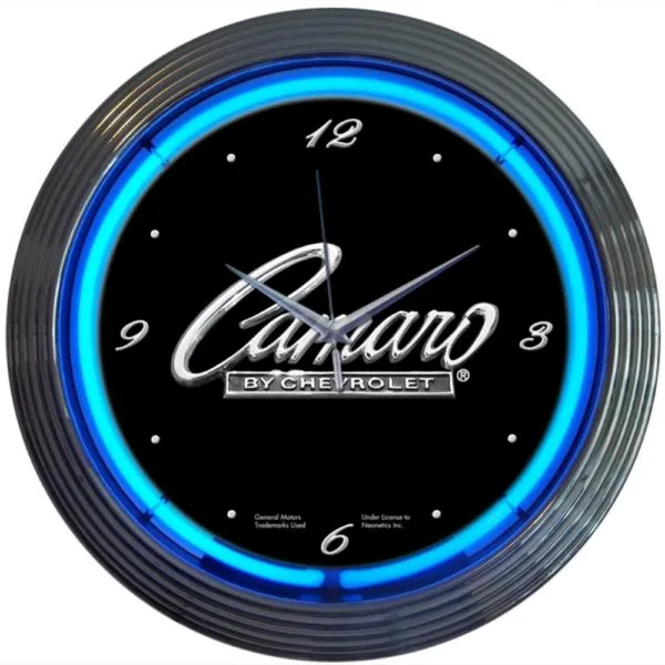 Camaro Neon Clock