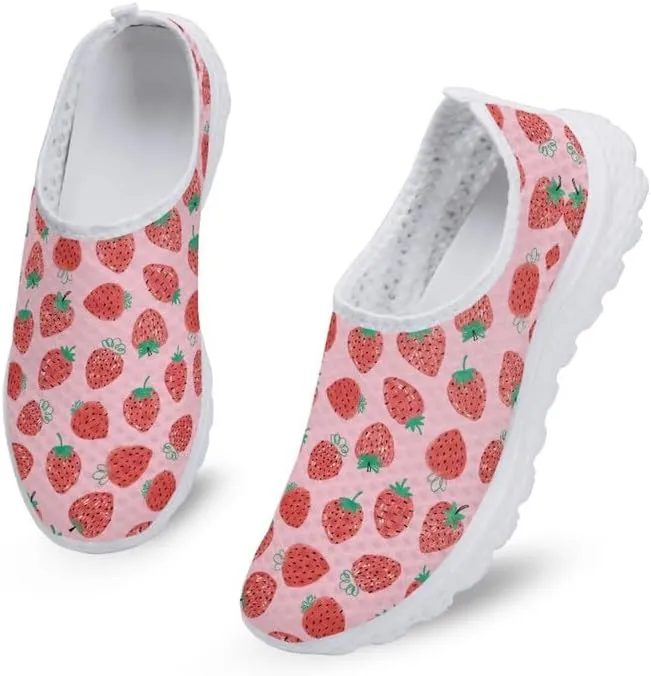Camo Womens Walking Shoes, Athletic Beach Aqua Footwear, Casual Mesh Comfortable, Breathable Mesh Sneakers