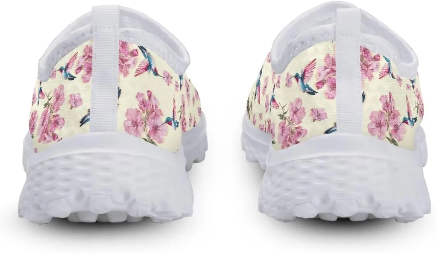 Camo Womens Walking Shoes, Athletic Beach Aqua Footwear, Casual Mesh Comfortable, Breathable Mesh Sneakers