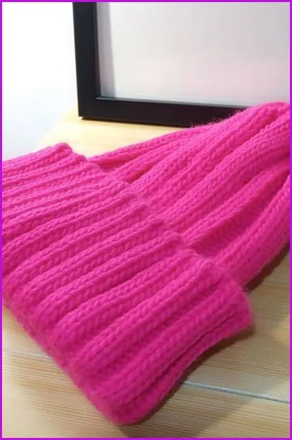Candy Color Knitting Hat F287