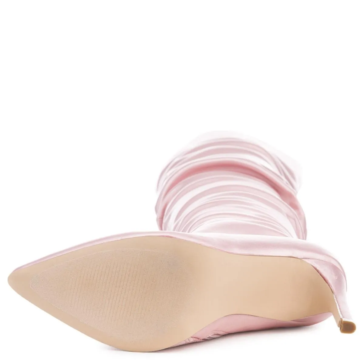 Cape Robbin Kitana-6 Blush High Heel Boot Blush