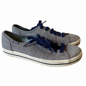 Urban Path Ventilated Footbed System Shoes Sneakers By Keds In Blue & White, Size:7