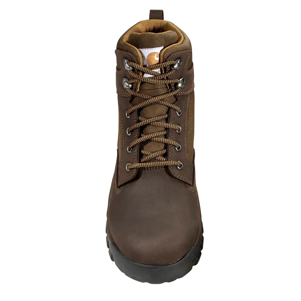 'Carhartt' Men's 6" Rugged Flex® EH WP Steel Toe - Chocolate Brown / Oil Tan