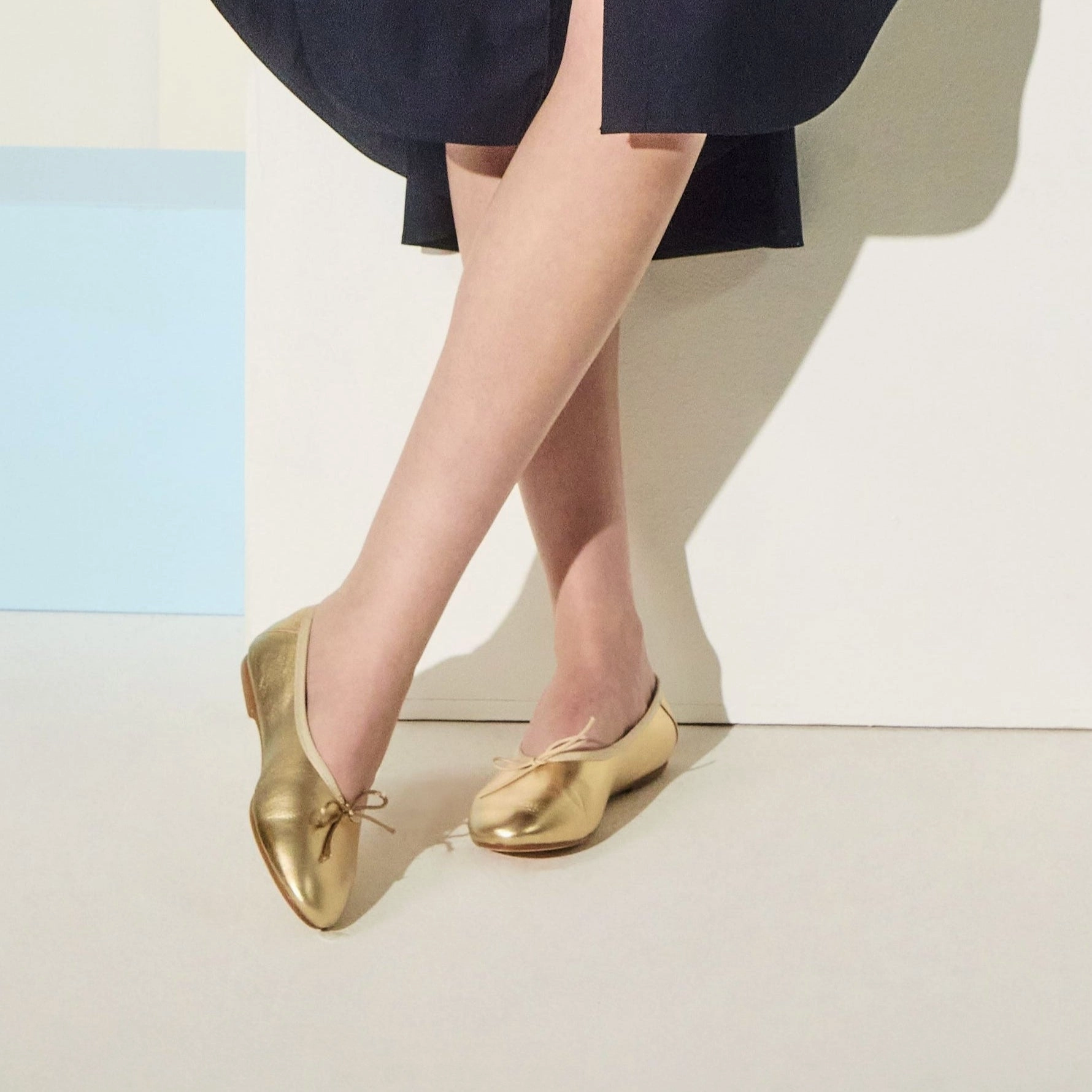 Spa day Carlotta Italian Leather Ballet Flat