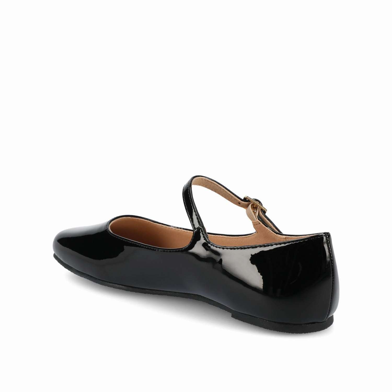 CARRIE BALLET FLATS IN PATENT WIDE Elegant Step Flex Classic Comfort Design Trendy Sole