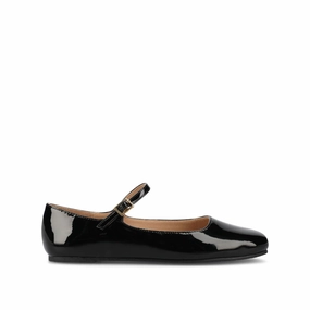 CARRIE BALLET FLATS IN PATENT WIDE Elegant Step Flex Suede Loafers Practical Slip-Ons