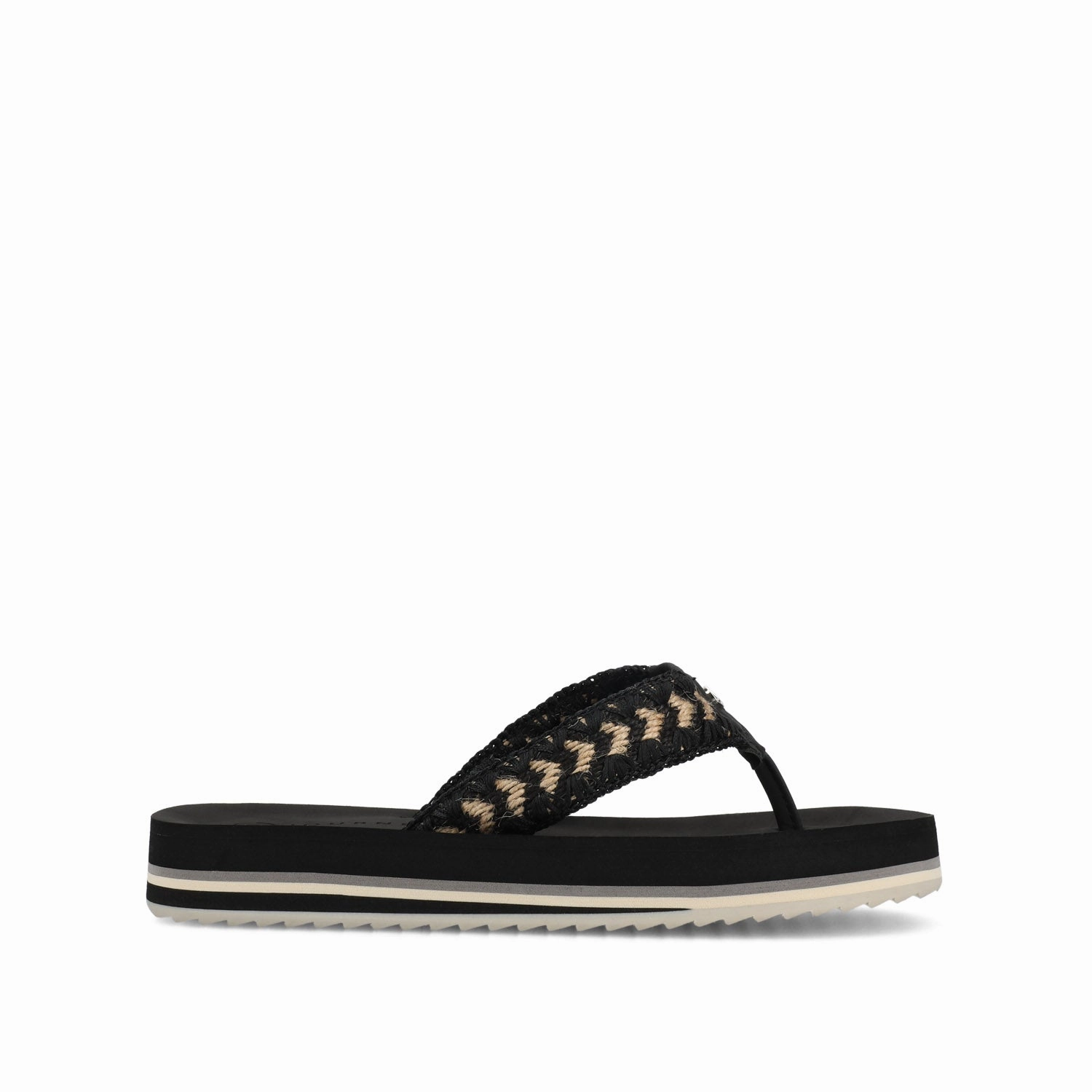 Non Marking Tread ELODDIE WOVEN STRAP BEACH SANDALS