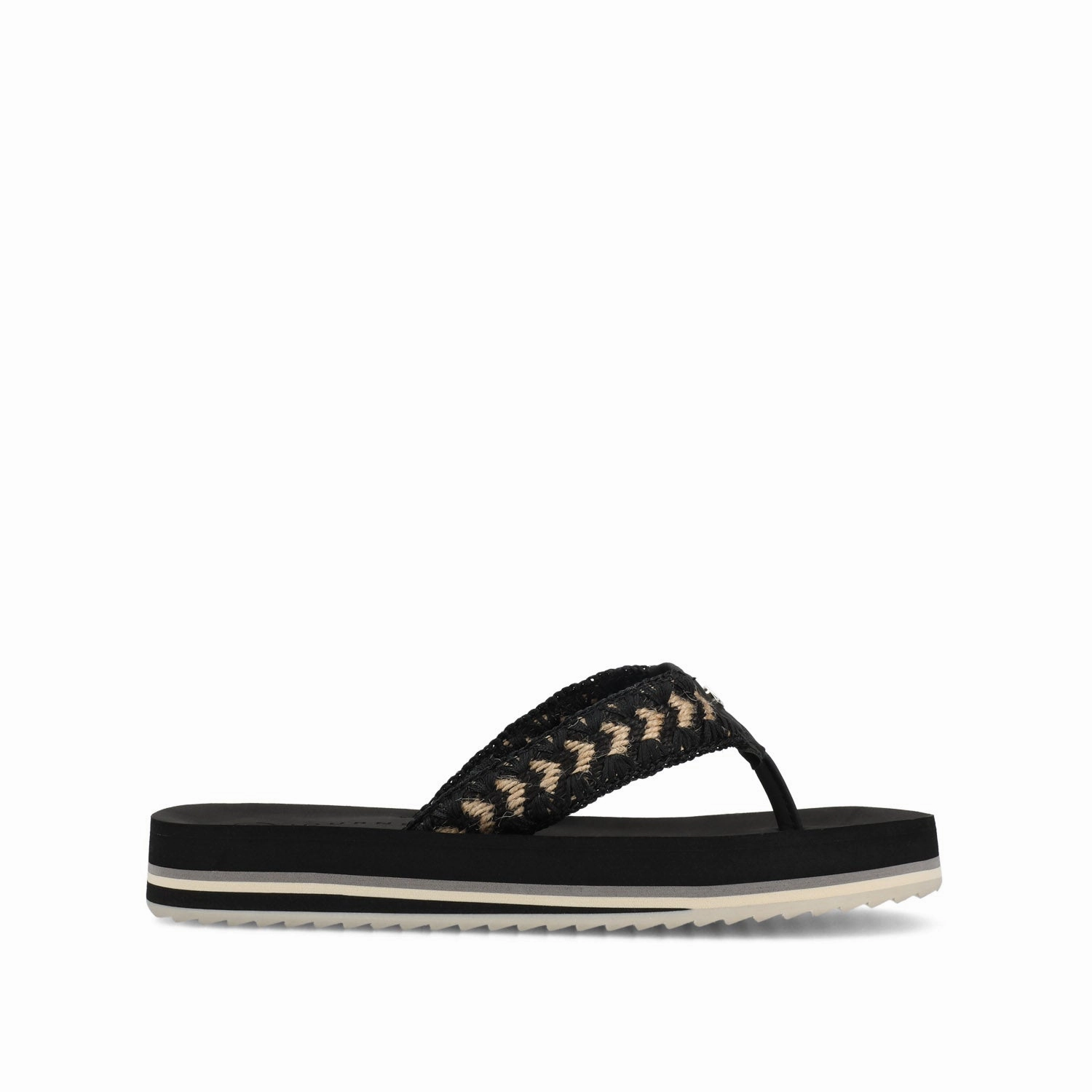 ELODDIE WOVEN STRAP BEACH SANDALS Sole Traction Park Date