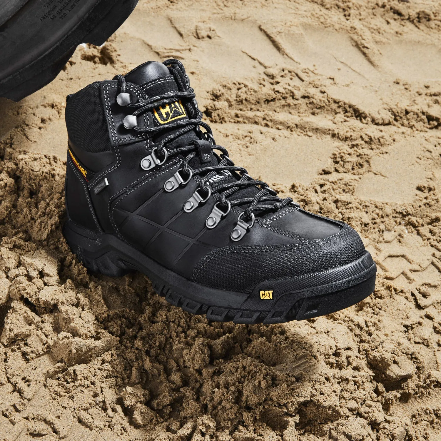 CAT Men's Threshold Waterproof EH 6" Steel Toe Boot