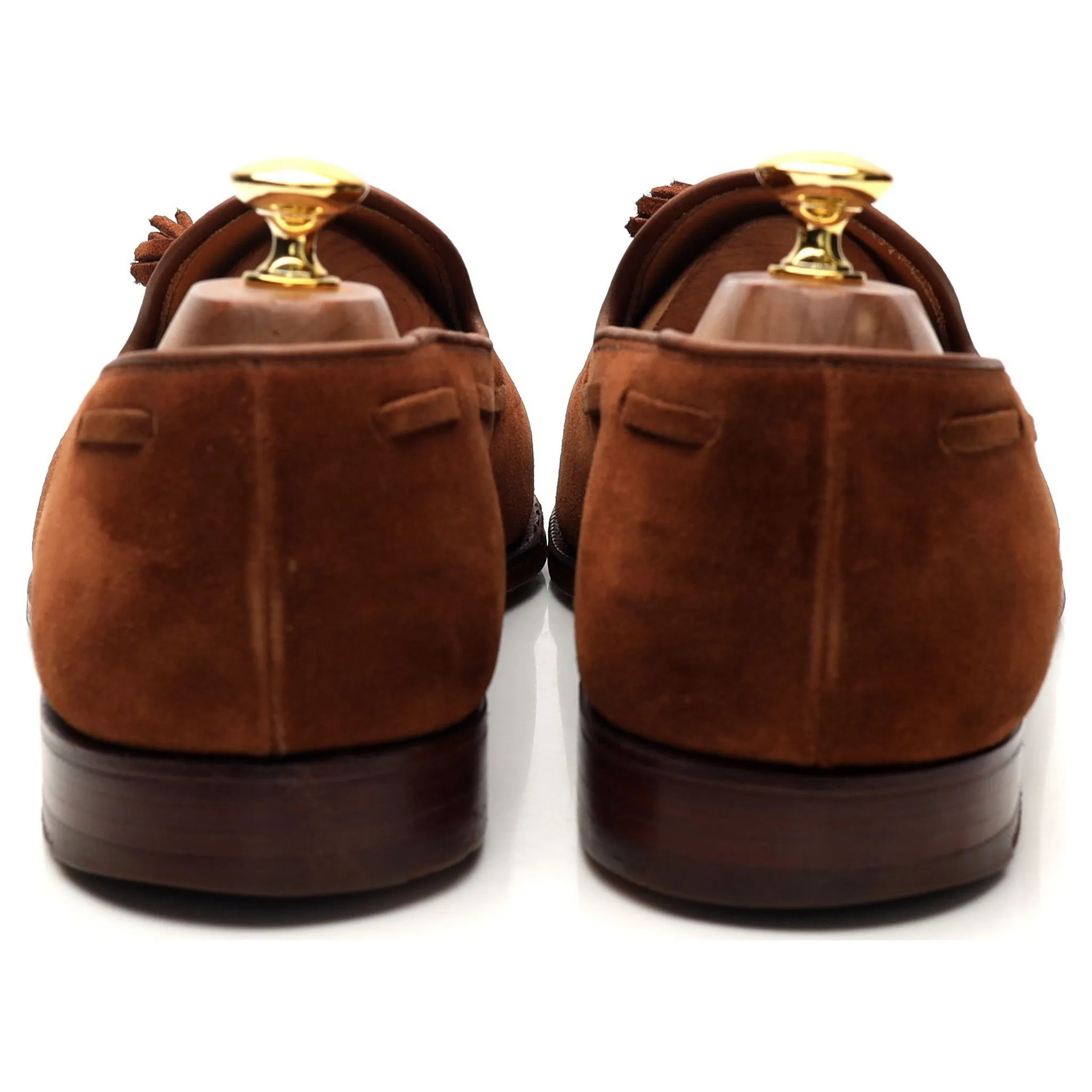'Cavendish 2' Brown Suede Tassel Loafer UK 10.5 E