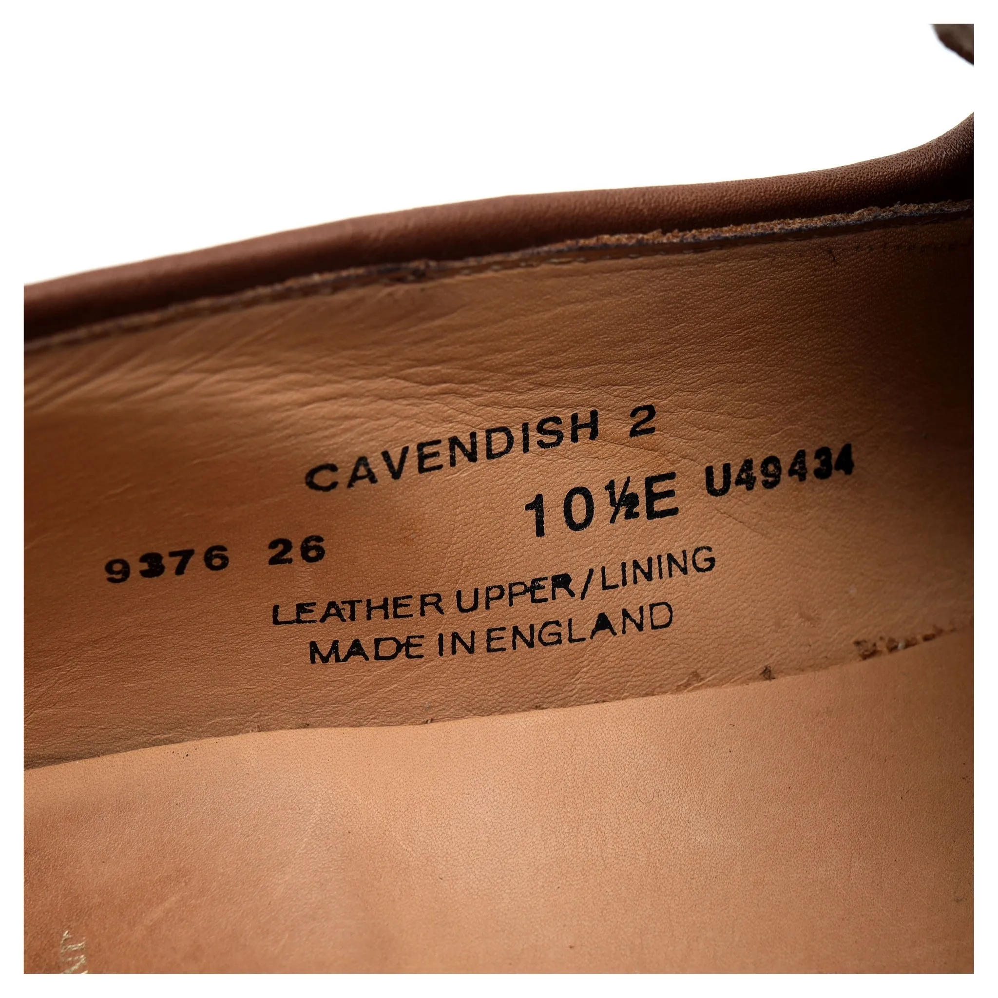 'Cavendish 2' Brown Suede Tassel Loafer UK 10.5 E