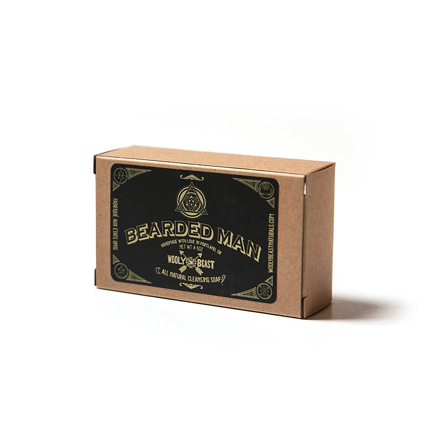 Cedarwood & Cinnamon - Natural Bar Soap - Bearded Man