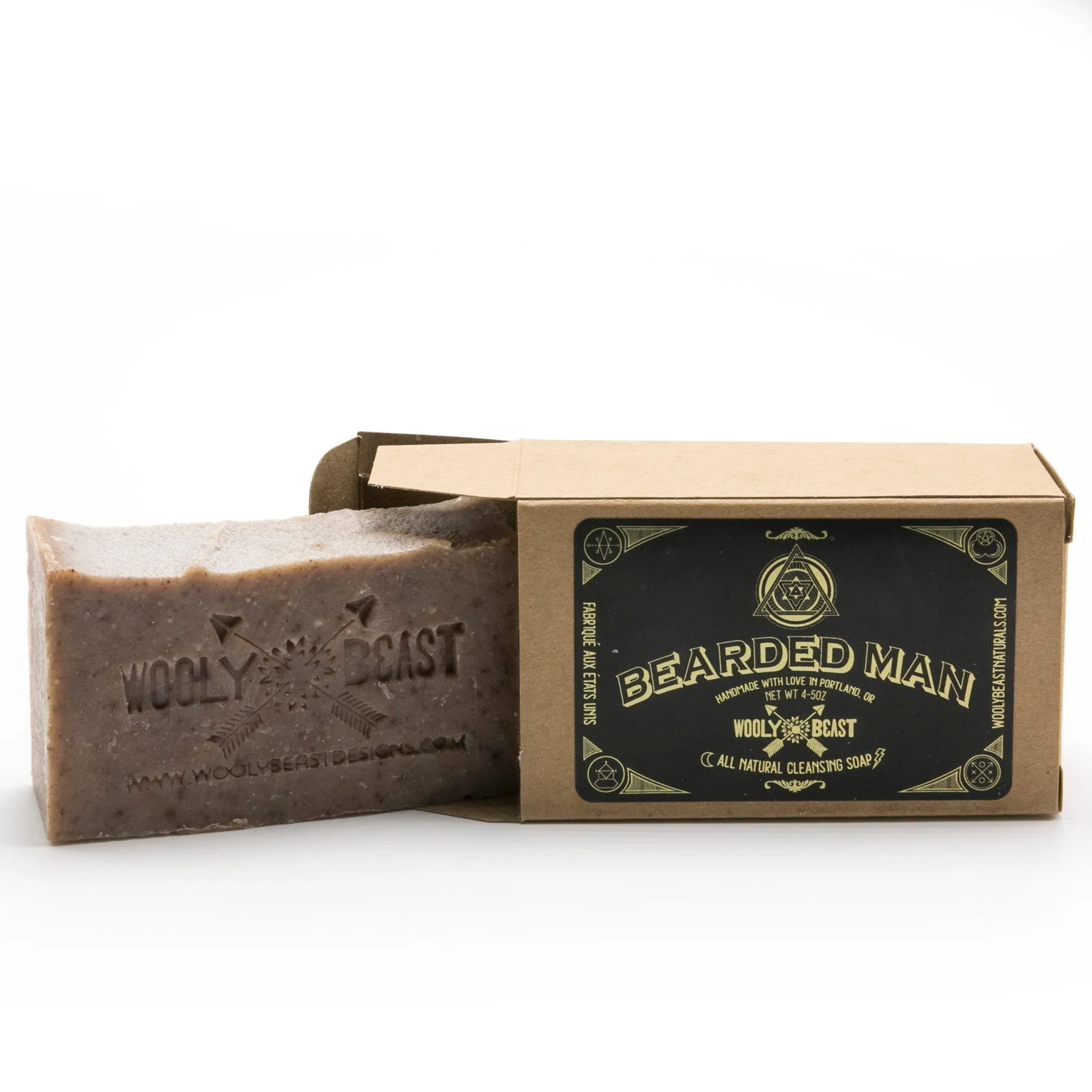 Cedarwood & Cinnamon - Natural Bar Soap - Bearded Man