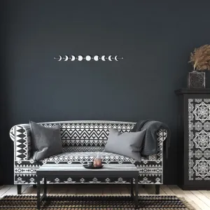 Celestial Moon Phases Metal Wall Art Decor