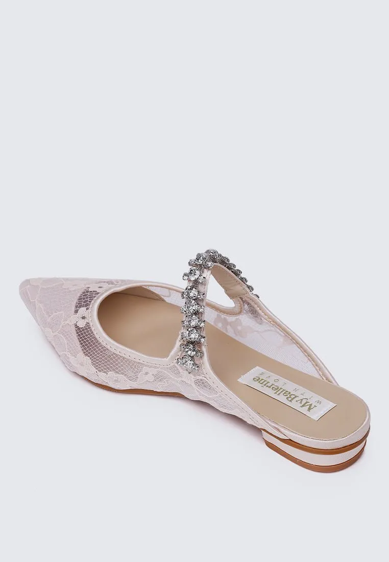 Celinne Comfy Heels In Blush
