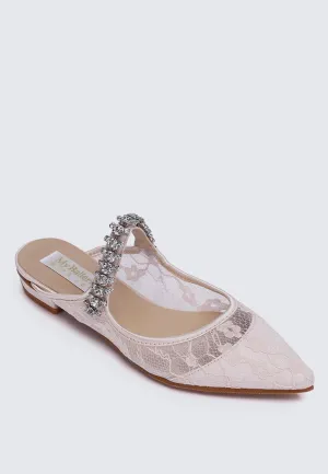 Celinne Comfy Heels In Blush
