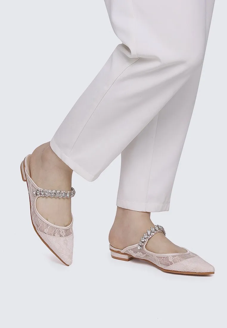 Celinne Comfy Heels In Blush
