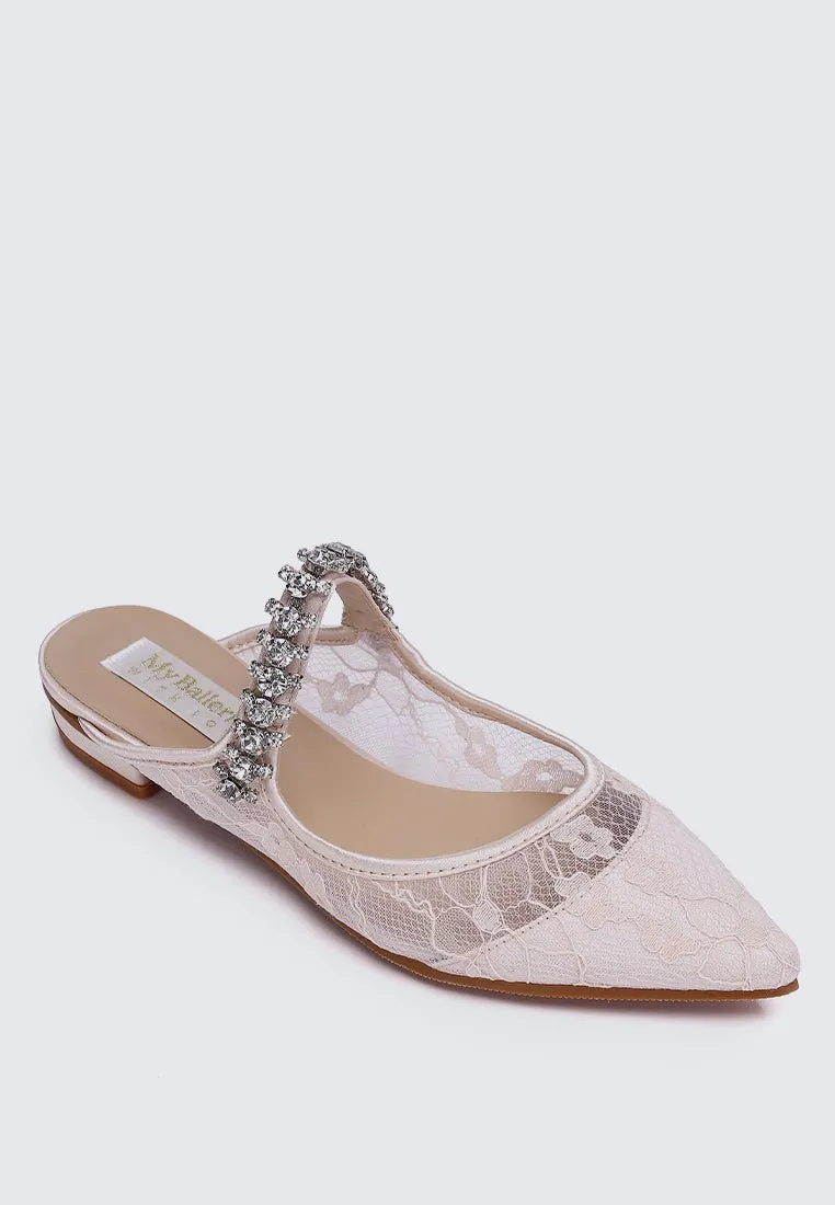 Celinne Comfy Heels In Blush