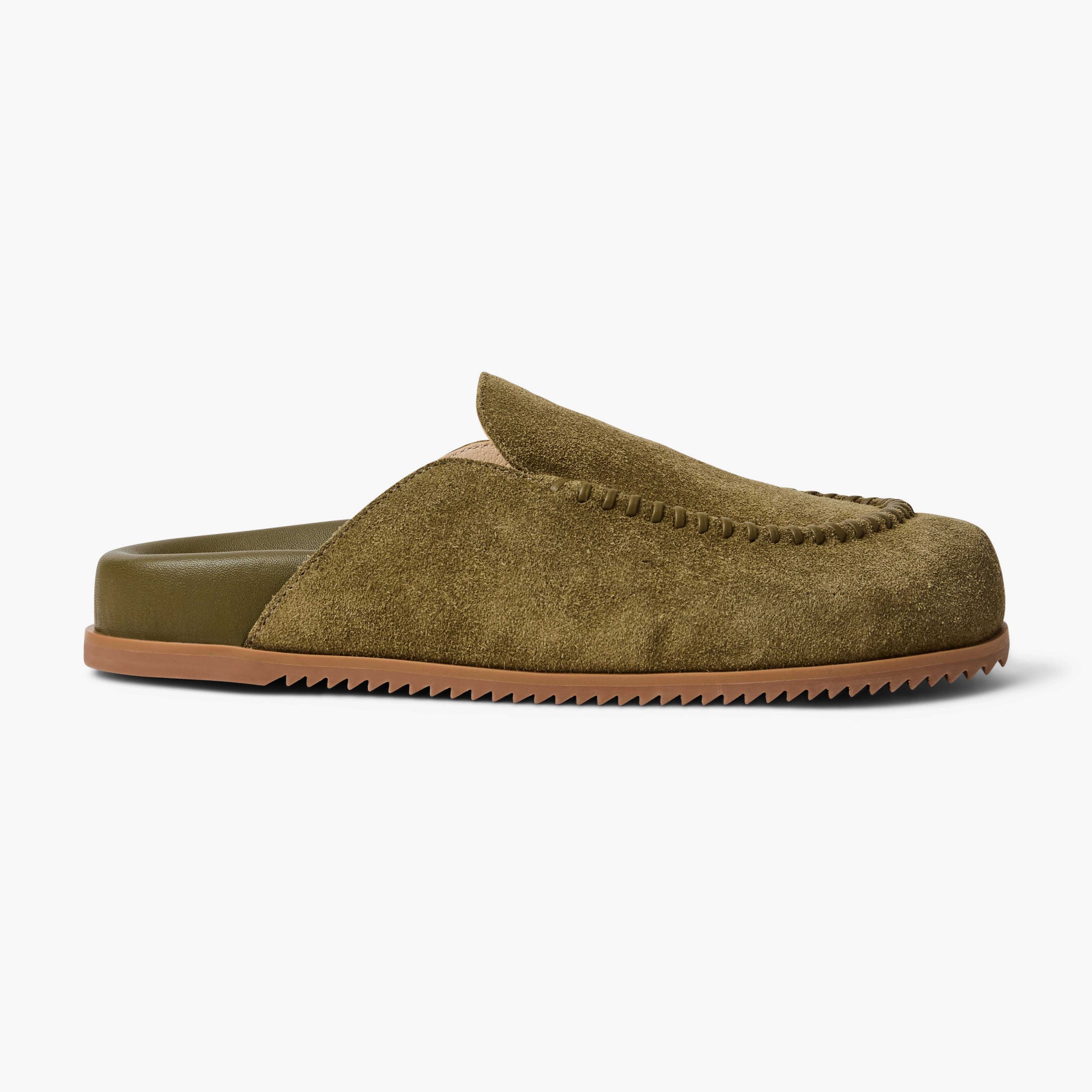 Chesapeake Suede Slip-On Clog Party Glow
