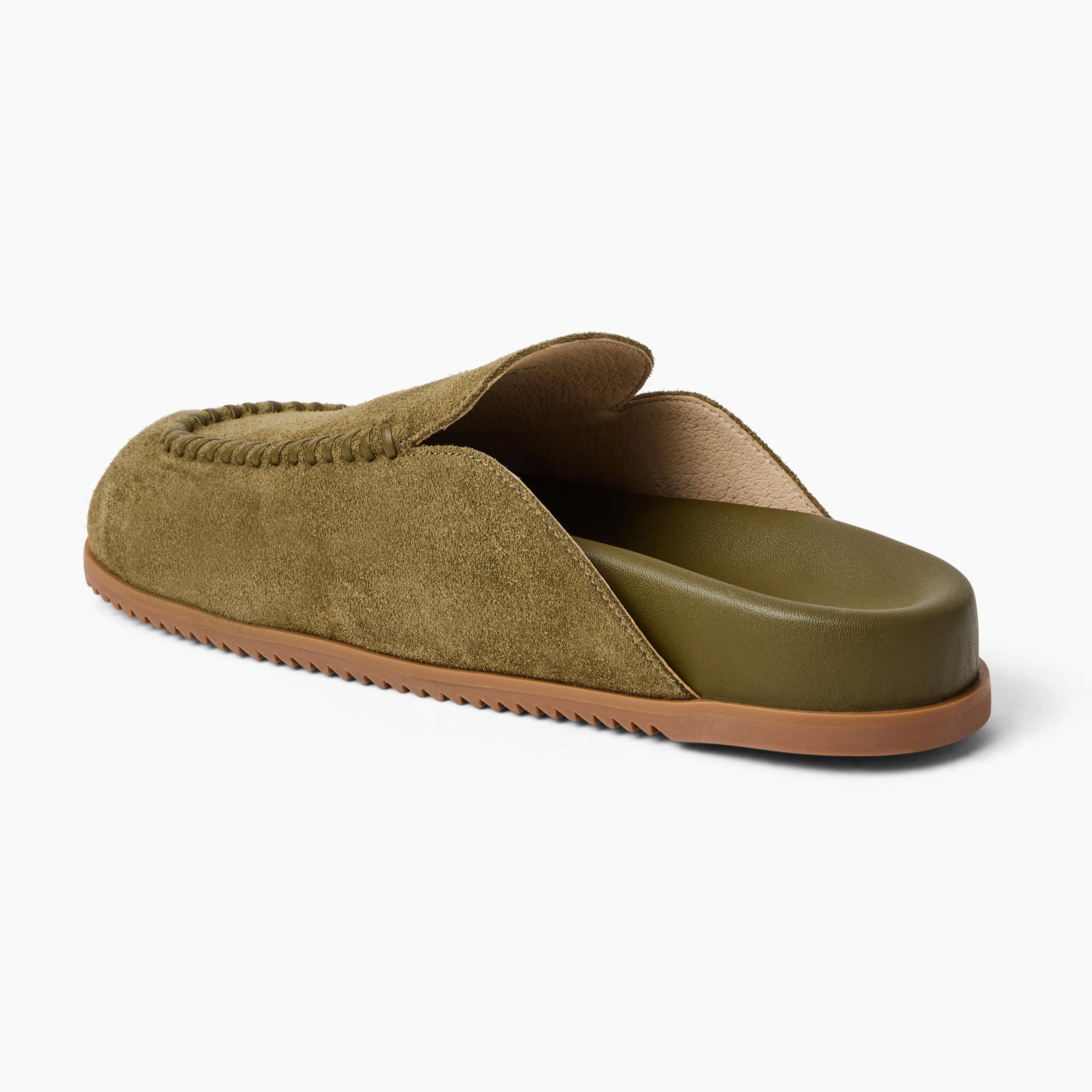 Chesapeake Suede Slip-On Clog Soft Soles Street Smart