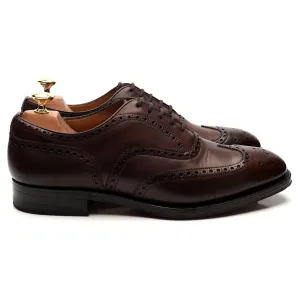 'Chetwynd' Dark Brown Leather Brogues UK 9 G