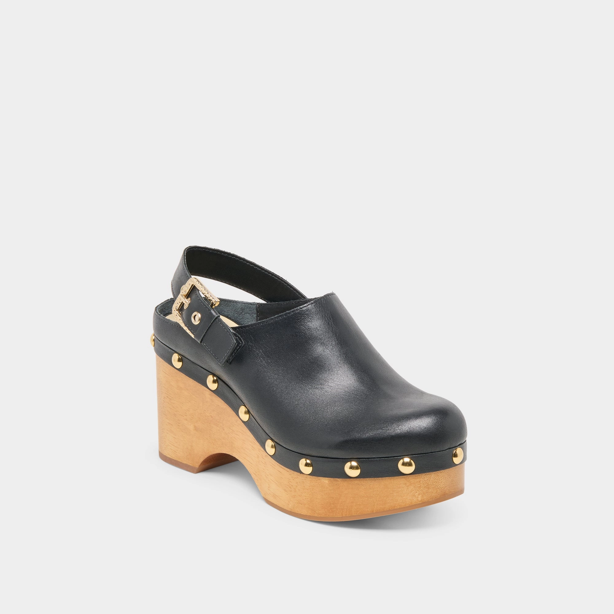 ADELAN CLOGS BLACK LEATHER Rest Mode Outfit