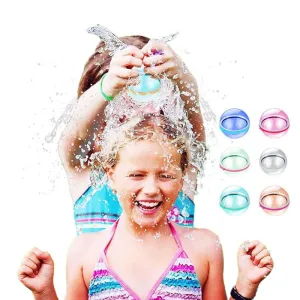 Children's Water Polo Water Balloon Bomb Reusable Water Balloon Autosealing