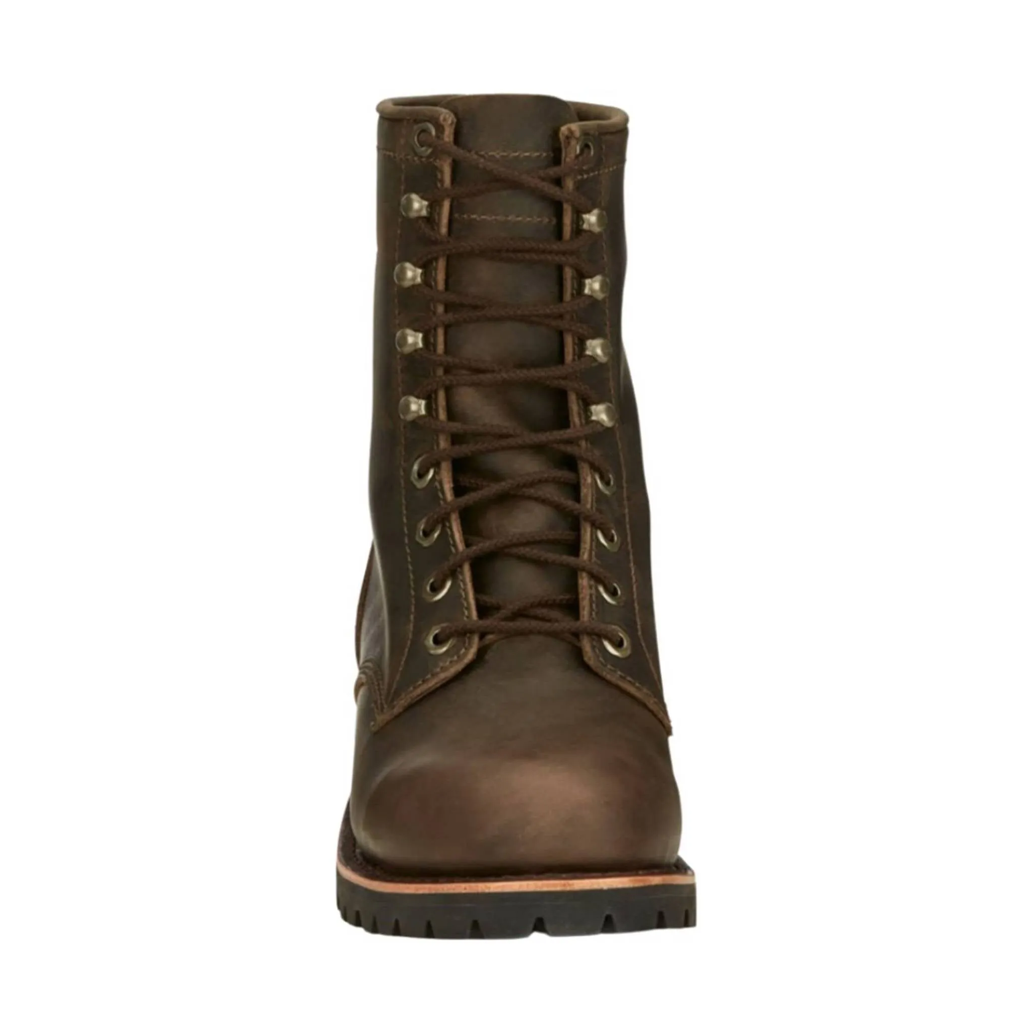 Chippewa Men's Classic 8in Non Insulated Steel Toe Work Boots - Wood