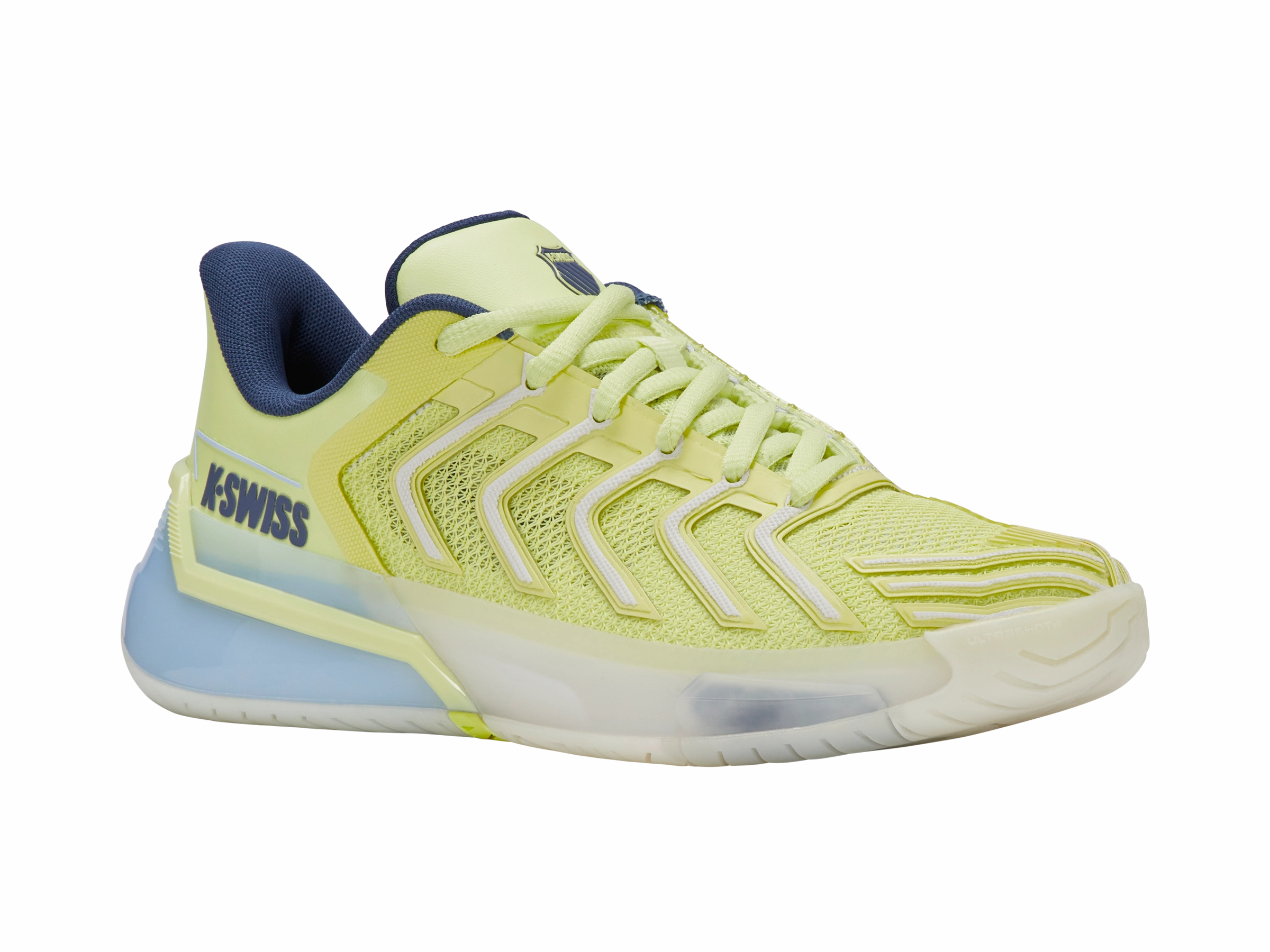 94437-733-M | ULTRASHOT 4 | LUMINARY GREEN/BLANC DE BLANC/BALLAD BLUE Lightweight Form Road Trip Dry Base
