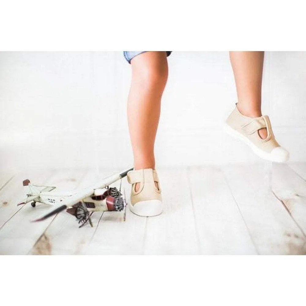 Chus Chris T Strap Shoe Khaki