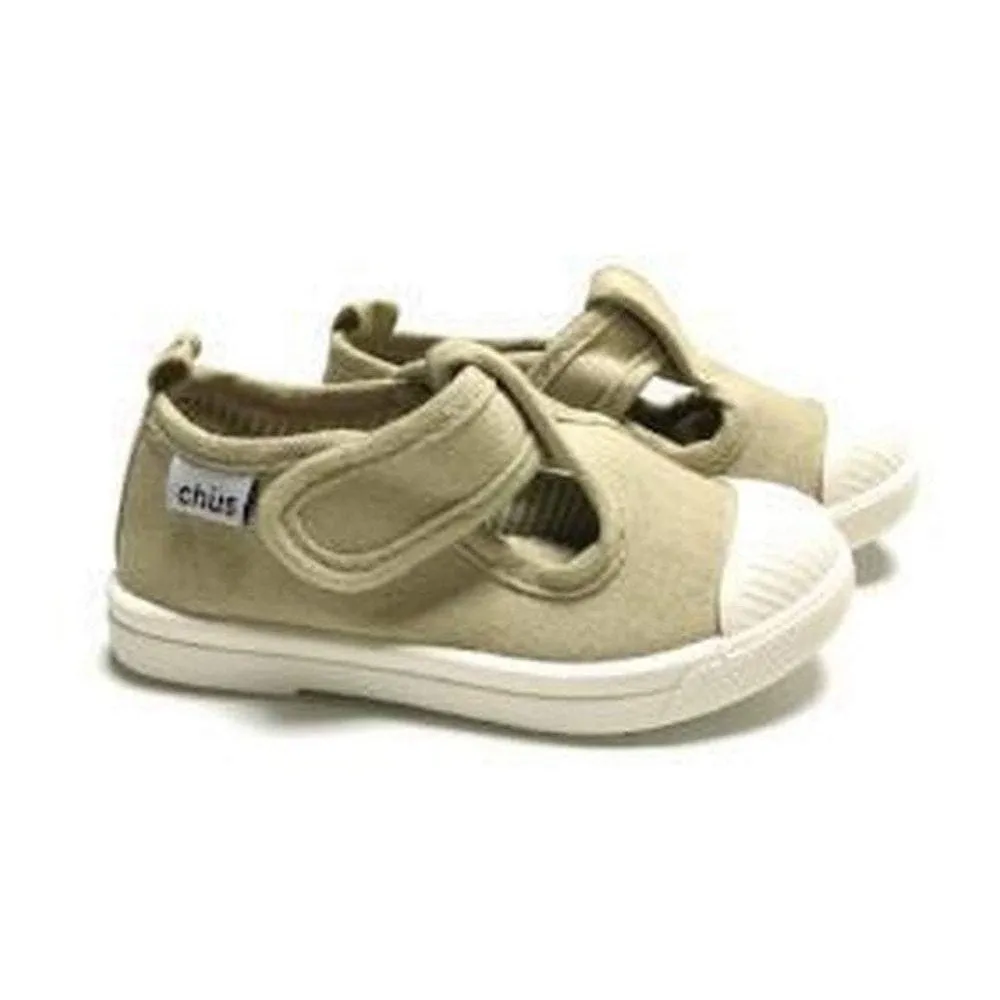 Chus Chris T Strap Shoe Khaki
