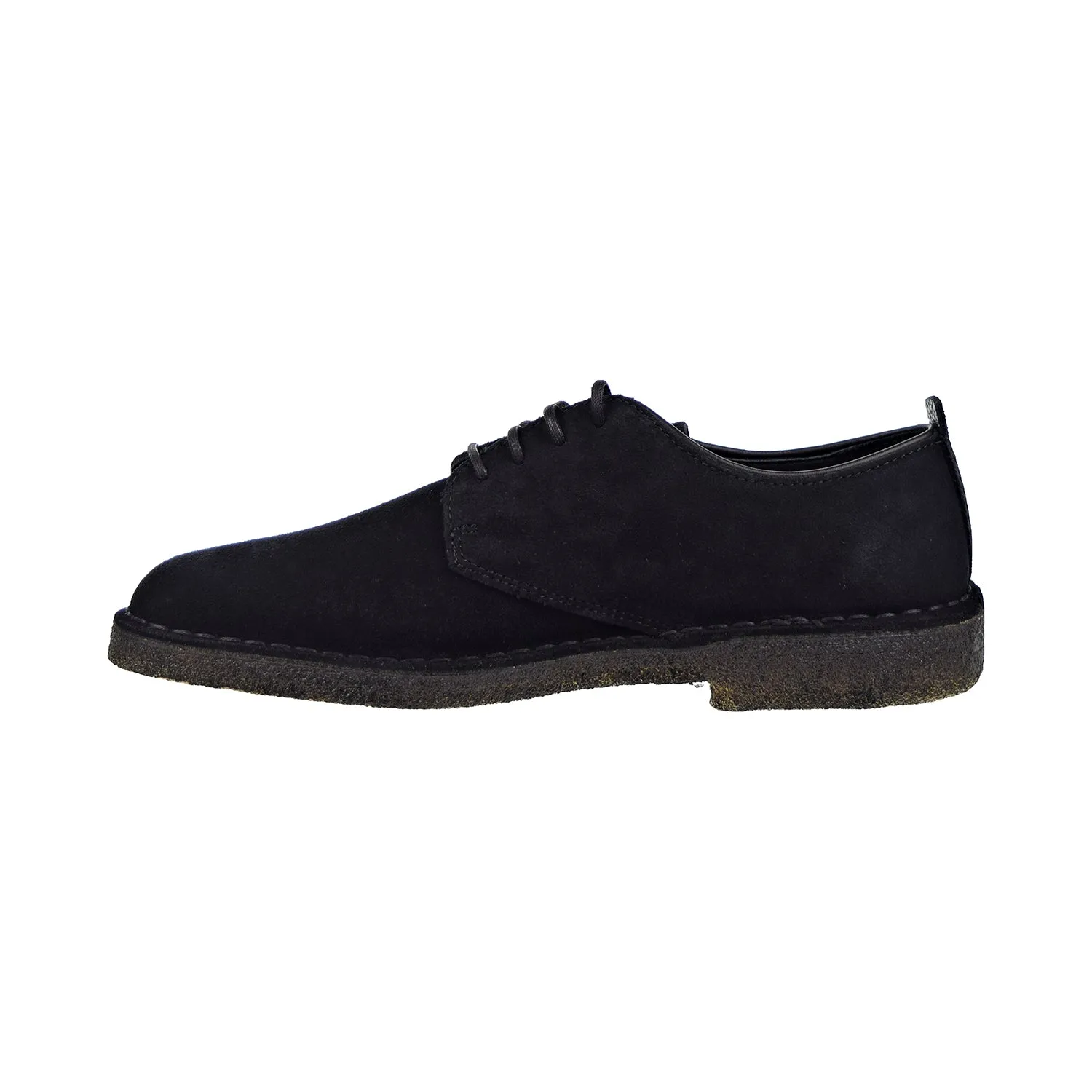 Clarks Originals Desert London Mens Shoes Black Suede