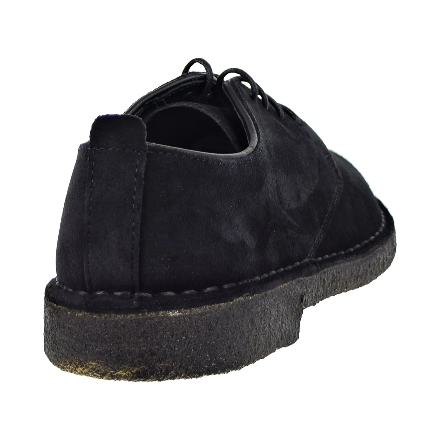 Clarks Originals Desert London Mens Shoes Black Suede