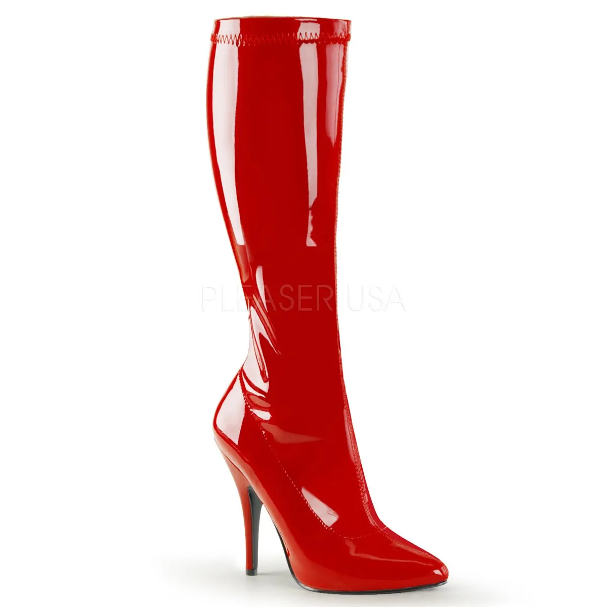 Classic Stretch Knee Boot with 5-inch Spike Heel 6-colors SEDUCE-2000