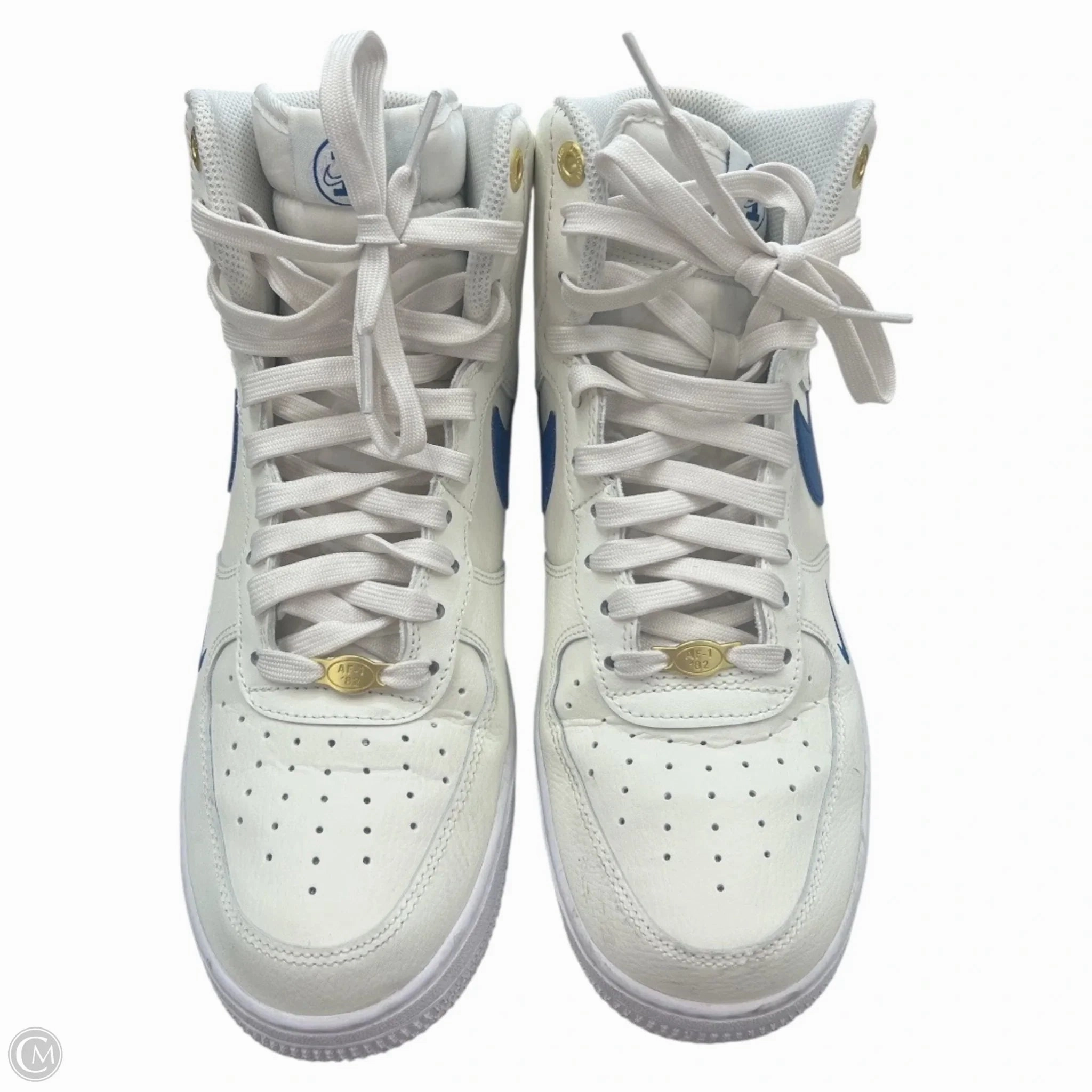 Shoes Sneakers By Nike In Blue & White, Size: 9.5 Breathable layers