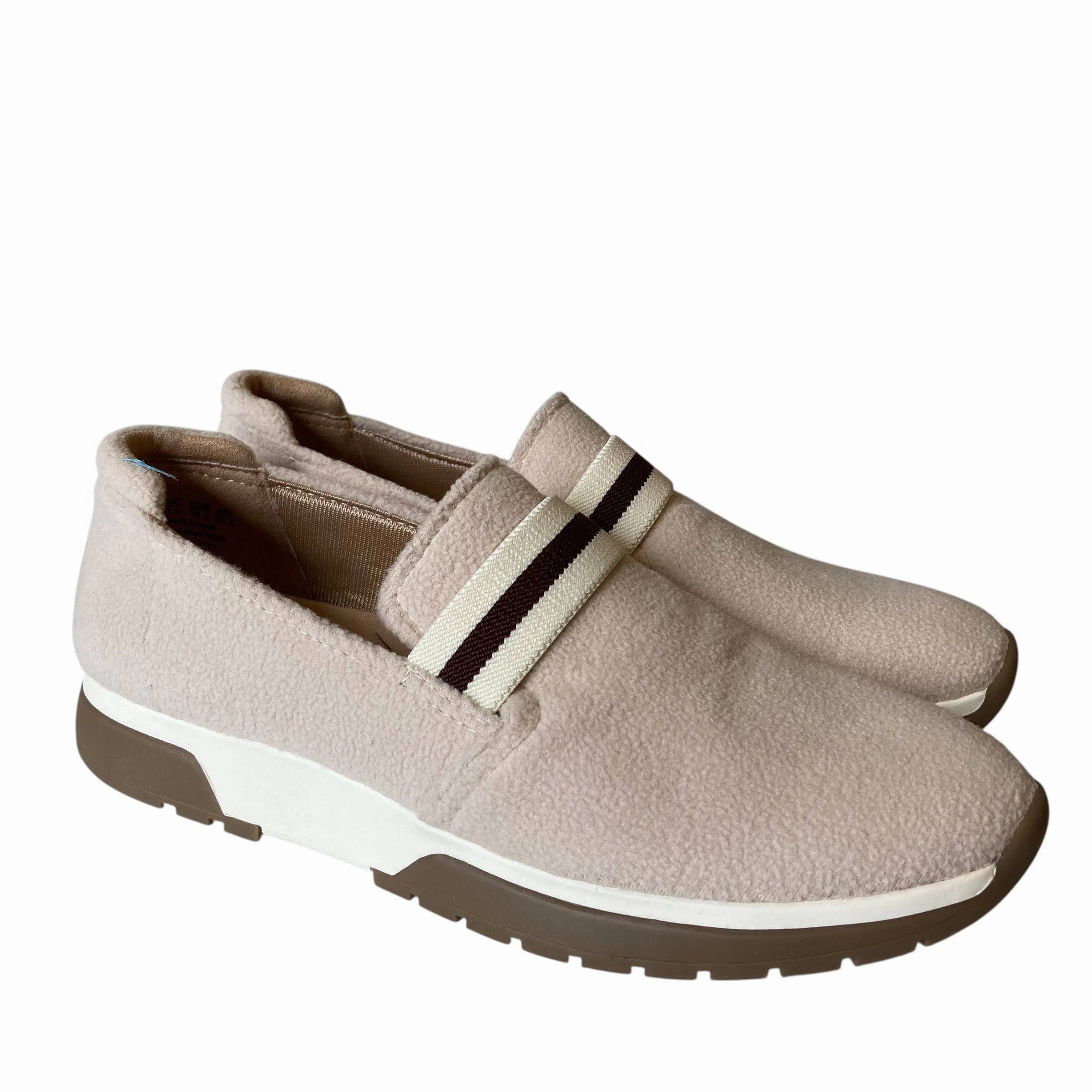 Natural Stride Sneaker Quality Shoes Sneakers By Life Stride In Beige, Size:8.5