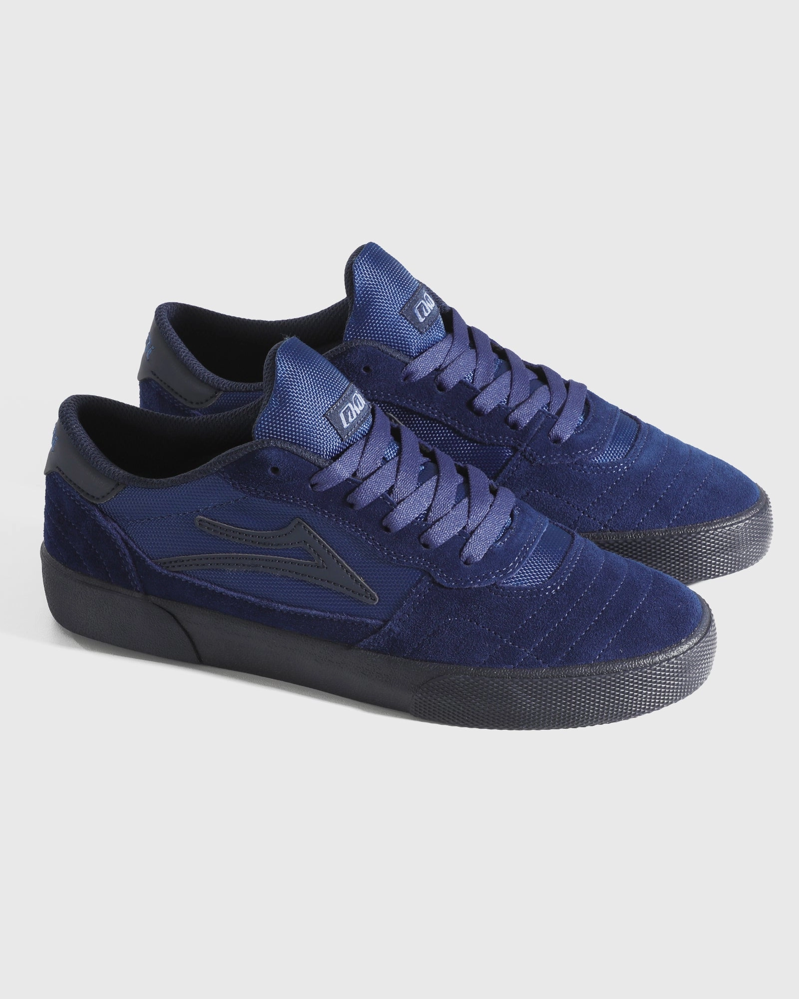 Cambridge - Estate Blue Suede Monochrome Greek Ease Street Run
