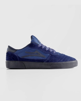 Classic Silhouette Design hook and loop closure Cambridge - Estate Blue Suede Monochrome