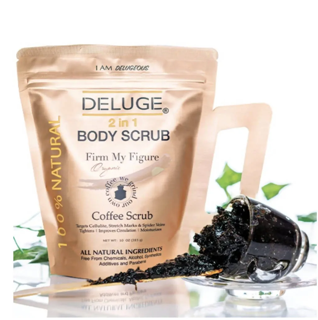 Coffee Scrub, Coffee Butter, Coffee Massage Oil Set - 24 oz