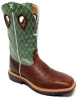 Cognac/Lime Lite Cowboy Work