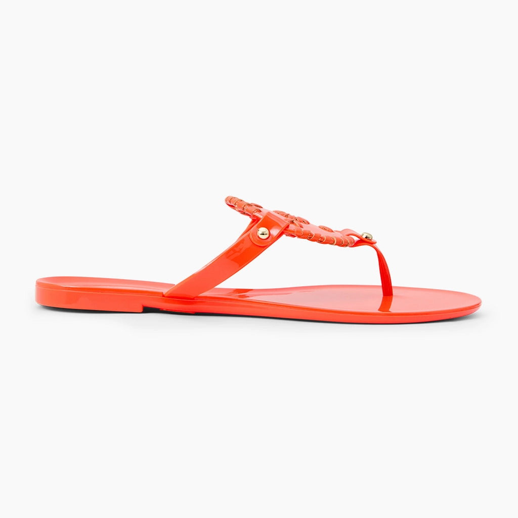 Collins Jelly Flat Sandal dry surface